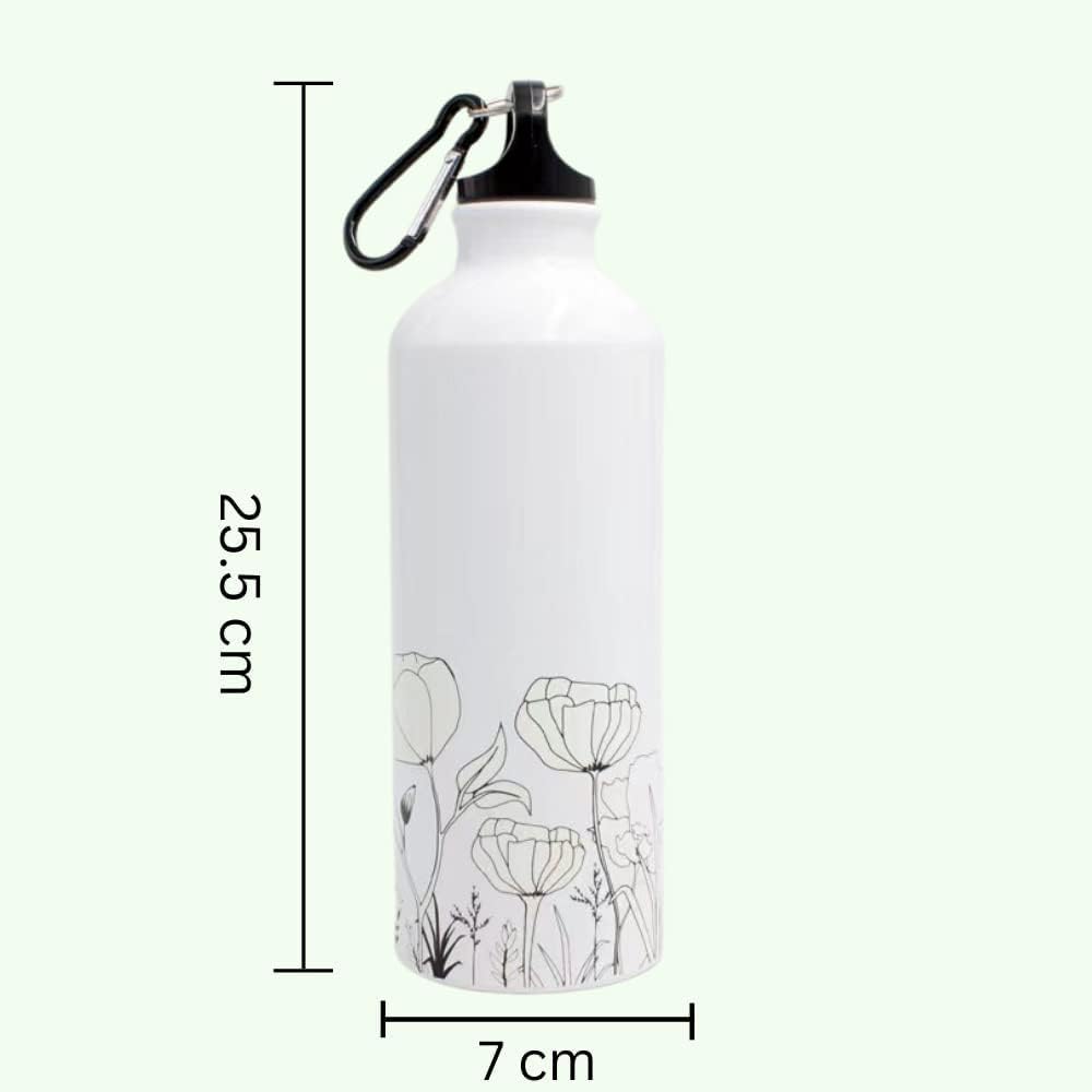 NOCTYRA Colour Changing Water Bottle 500 Ml Aluminum Sports Bottle With Flip Lid Reusable Gym Water Bottle For Fitness Cycling Camping And Hiking 4