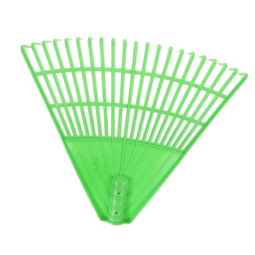 CIMAXIC 1pièces Râteau à Plastique Robuste pour Jardinage Outil De Nettoyage Désherbage Dents pour Pelouses Et