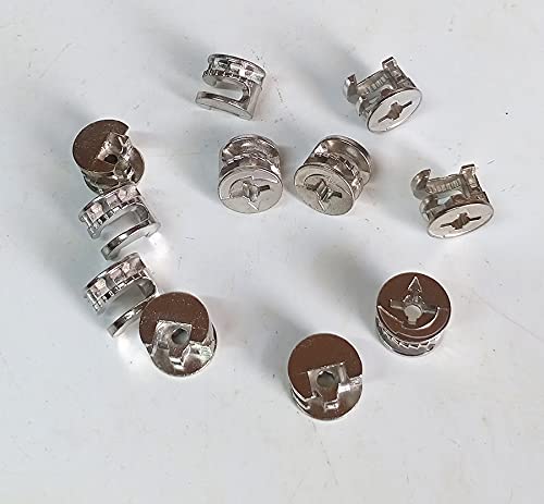 Cross Head Cabinet Connect Cam Fittings (12Pcs)-picture-22