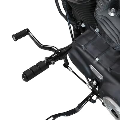 Motorcycle Forward Controls, SLMOTO Forward Controls Complete Pegs Levers & Linkage Fit for Harley Sportster XL 883 XL1200 1991-2003 2001