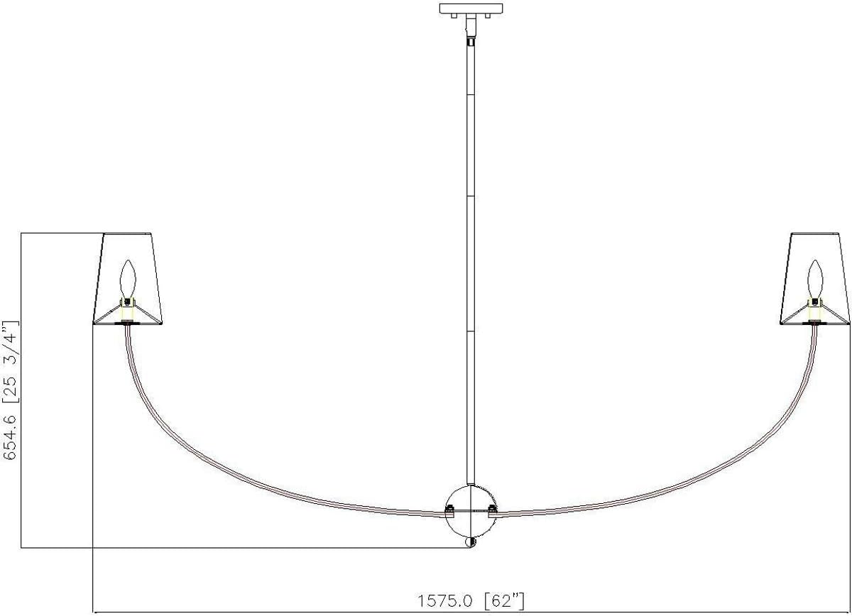 Z-Lite 3040-62RB Shannon Chandelier, 6-Light 360 Total Watts, Rubbed Brass