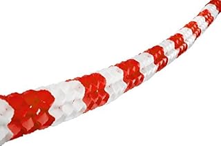 Guirnalda de papel Rojo-Blanco 6 m