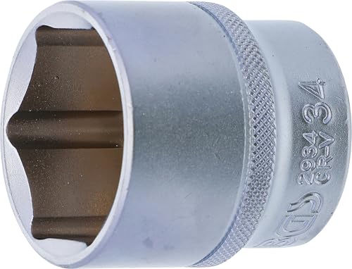 BGS 2934 | Socket, Hexagon | 12.5 mm (1/2") Drive | 34 mm