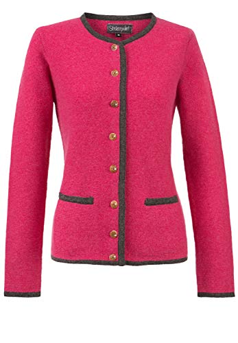 Preisvergleich Produktbild Stockerpoint Damen Jacke Caro Strickjacke, grau-hellblau, 40