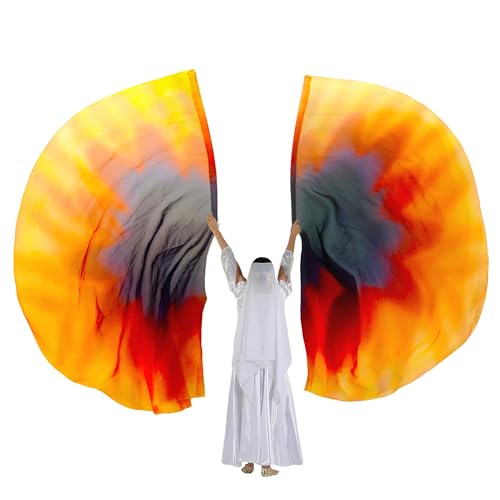 Worship Flags for Dance Church,Praise Dance Flags for Worship Set(2 Flags+ 2 Flexi Rods+1 Storage Bag) #XRK by MUNAFIE - Used condition - Image 4