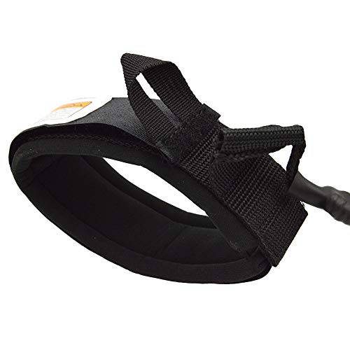 Yuventoo Coleira para prancha de surfe, linha de segurança para surfe, 1,5 m, coleira para prancha d