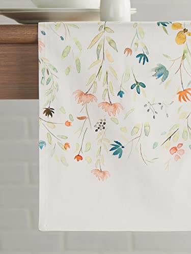 Maison D' Hermine Colmar 100% Cotton Table Runner For Party | Dinner | Holidays | Kitchen | Spring/Summer (14.5 Inch By 72 Inch) #TOP7