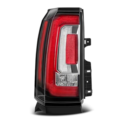 telpo LED Tail Light Assembly Compatible With 2015 2016 2017 2018 2019 2020 GMC Yukon/Yukon XL Replacement Rear Brake Lamp (Driver Side) Cover