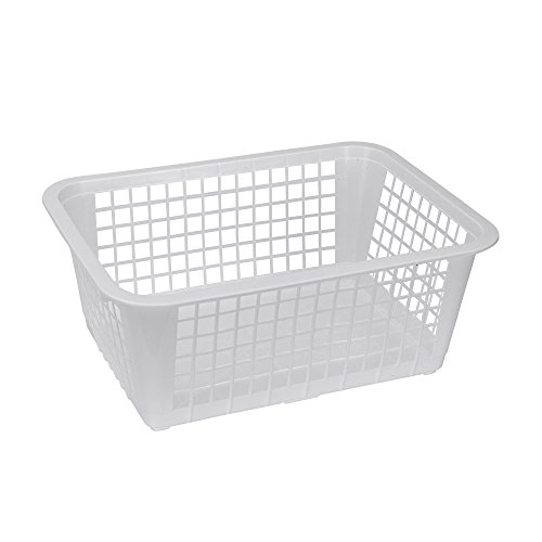Panier plastique Metaltex blanc idéal pour organiser la cuisine - 2