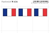  Lindner 636 Flaggen-Sticker: Frankreich