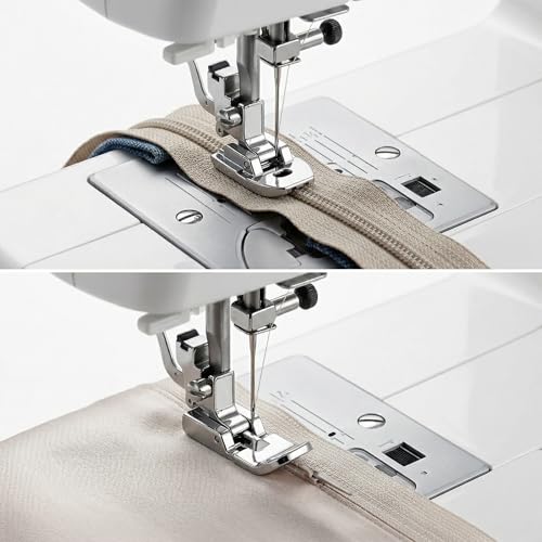 Kit 4 Pies para Máquina de Coser Zipper y Dobladillo miniatura 6