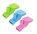 Generic Silicone Faucet Extender, Two-Way Water Flow Design, Blue, Universal Fit (2-Pack Pink)