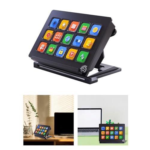 Panneau de contrôle programmable 15 macro claviers avec action instantanée USB
