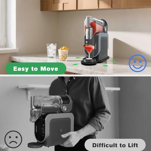 Image of Slider Mat for Ninja Slushie Machine FS301, Bamboo Sliding Pad Slushy Machine for Home Slushie Maker Accessories, Black