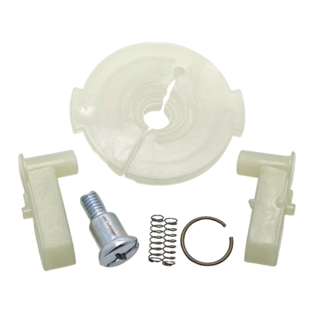 1 set per avviamento a strappo guida a cricchetto attrito kit molla di ritorno per motore tosaerba GX120 GX160 GX200