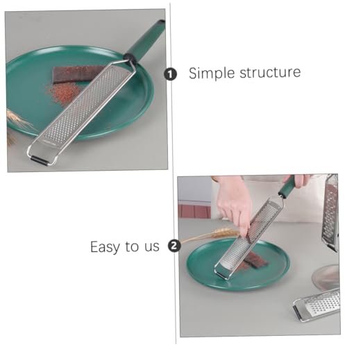 Rallador de cocina de acero inoxidable SOLUSTRE con mango miniatura 5