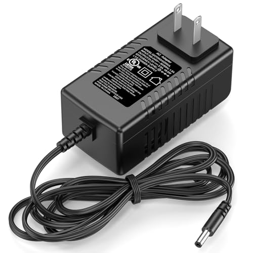 24V Leg Exerciser Charger Replacement Fit for LegXercise Ellipse Motorized Leg Assisted Movement, Power Cord AC Adapter Compatible with LEGXERCISE LEGX-013 LEGX013 Ellipse Automatic Leg Mover