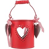 Boîtes en forme de cœur – à décorer avec des petits objets ou des fleurs pour un mariage, une fête, la saint-valentin, etc. seau en forme de cœur