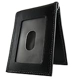 Moola Gear Brunei Leather Money Clip Wallet - Slim Front Pocket Design