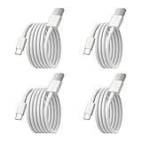 USB A to Type-C Cable 4pack (2pack 3ft,2pack 6ft), Compatible with iPhone 15/16 and All Samsung Phones, Fast Charging Carplay Cable