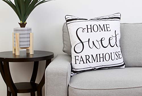 Thro By Marlo Lorenz Throw Pillow, White Black #TOP6