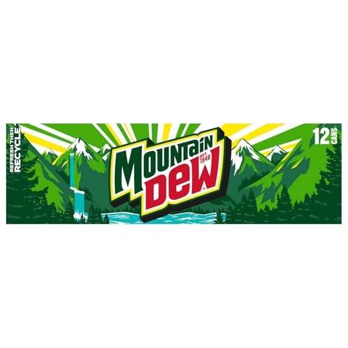Mountain Dew, Soda, 12 Fl Oz, 12 Pack