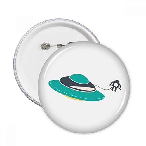L'Univers Alien Monster broches rondes pour personnaliser un vêtement triste