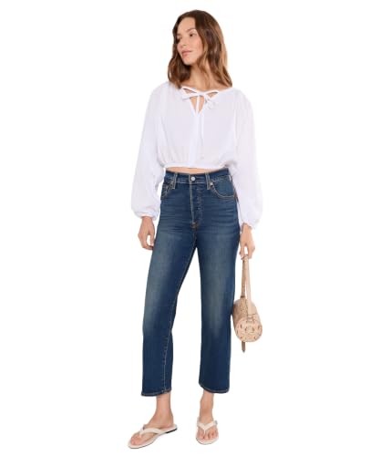 Image of Levi's Women's Ribcage Straight Ankle Jeans