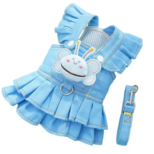 Bright Color Pet Harness Dress Chest Strap for Dog Walking and Outdoor Activity