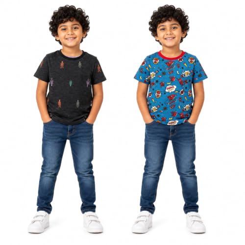 Image of NammaBaby Baby Boys Cotton Regular Fit T-Shirt