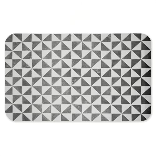 Stupell Industries Mediterranean Squares Geometric, 30 x 18