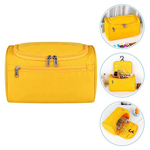 FRCOLOR Bolsa de Higiene Pessoal de Viagem Suspensa à Prova Dágua Bolsa de Cosméticos Portátil Organ