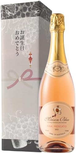 （00:01時点） 【誕生日に最適な希少な1本】G'day Wine ピンクモスカート [ スパークリングロゼワイン 甘口 ライトボディ オーストラリア 750ml 『お誕生日おめでとう』熨斗付きオリジナルギフトボックス ]