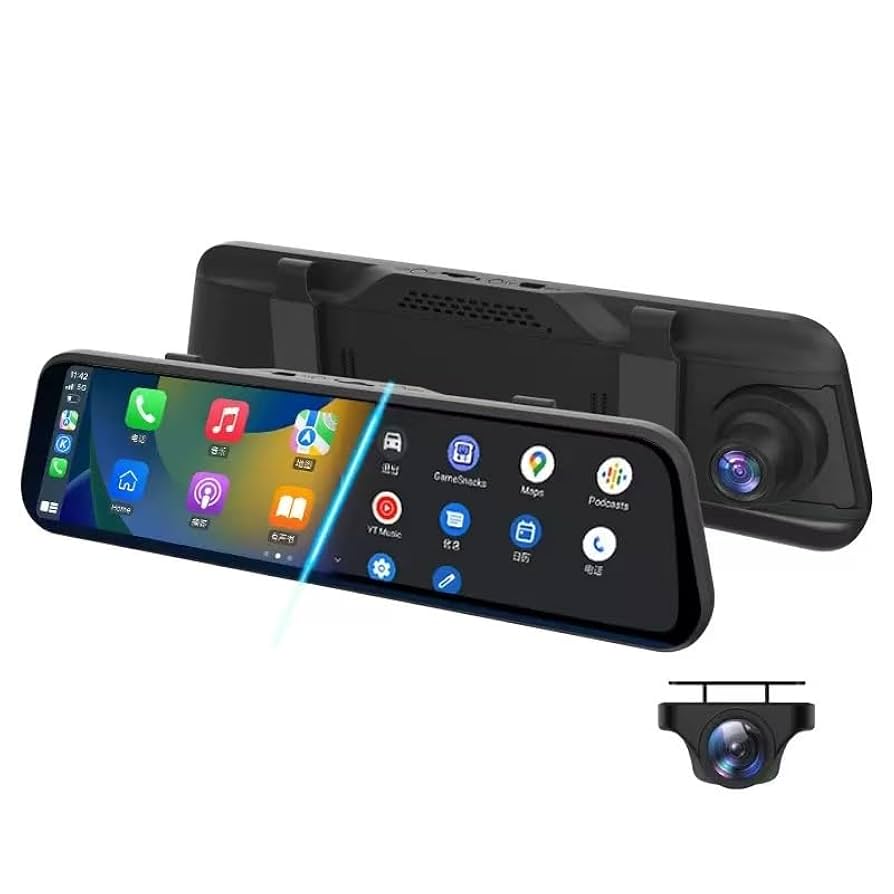 ドライブレコーダー ミラー型 ワイヤレスCarplay 10インチ Amazon.co.jp: DOGBOO ミラー型ドライブレコーダー デジタル