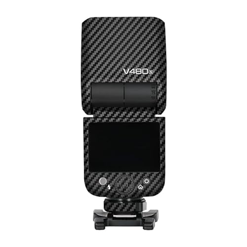 Mebont �J�����A�N�Z�T���[ �X�e�b�J�[ Godox V480 �ɓK������ی쑕���X�e�b�J�[�ŁA�ώC�����A�ϖ��Ր���������X�L���ی�t�B�����A����(�Y�f�@�ۍ�)