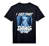 Mens I Got-that Dawg in Me Pitbull Xray Meme Dog Lover Men Women Performance T-Shirt