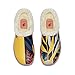 UIN Women's Slipper Fashion Comfort Travel Shoes Wide Toe Casual Household Art Painted Fuzzy Clogs Mules Slip On Malaga Hakuna Matata (7.5)