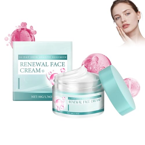 Wonsters Crema viso rigenerante, idratante antirughe e schiarente per donne, crema antirughe, schiarente e idratante