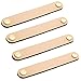 4 piezas manijas de cuero muebles tiradores de cajón de cuero Tirador de puerta de armario cuero Tiradores para Cajones Vintage con Tornillos Usado para Muebles de Cocina y Puertas