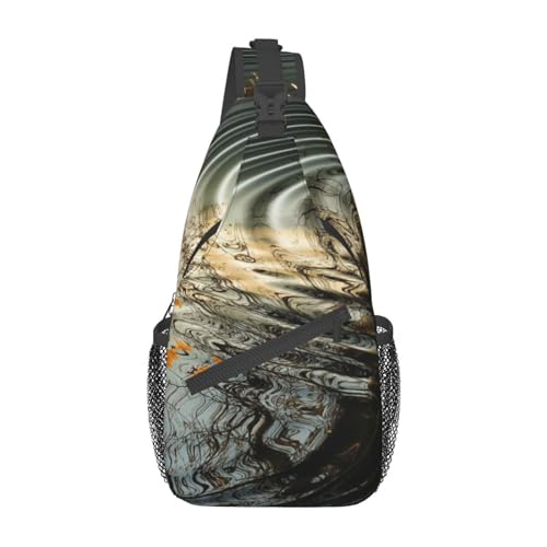 Sac à bandoulière décontracté avec motif feuilles d'automne pour vos sorties et voyages de week-end