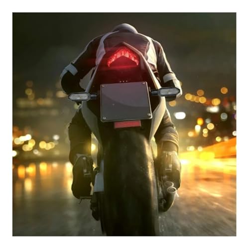 Clignotants LED moto fluide pour feux de circulation diurnes 12V