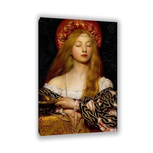 Mona Lisa peinture sur toile prête à suspendre pour habiller un mur vide facilement