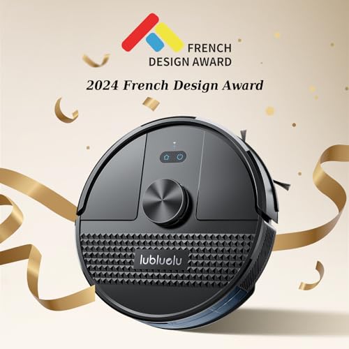 Lubluelu Robot Vacuum Cleaner with Mop, 5500Pa Robot Vacuum with 2.5L Self Emptying Station, Hands-Free Up to 60 Day, LiDAR Navigation, WiFi/App/Alexa Robot Vacuum for Pet Hair (68 Black) - Image 9