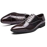 Chaussures formelles pour hommes en cuir respirant avec doublure confortable, ajustement agréable et non rigide, gardent vos pieds sans odeur et au frais, vous permettant de marcher ou de rester debout longtemps sans ressentir de douleur.
