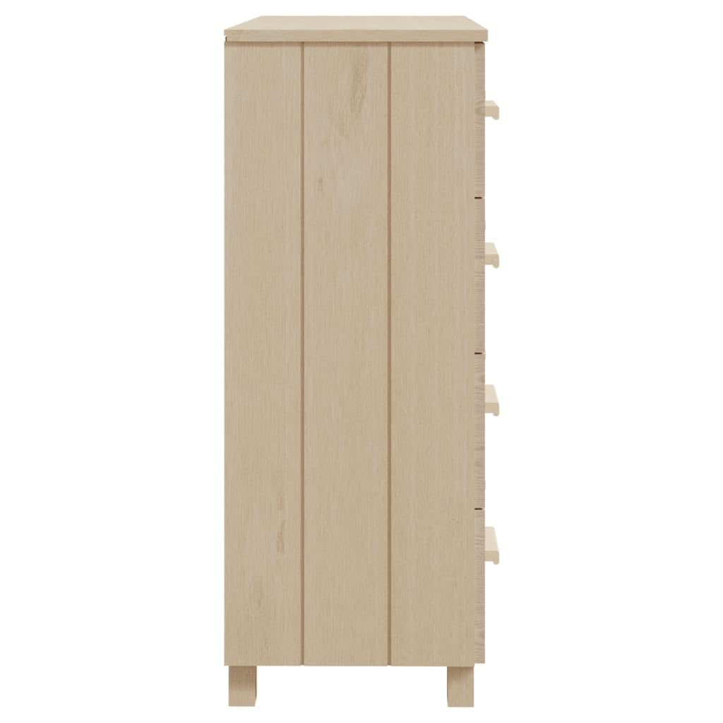 Hothingwell Kredens z litego drewna sosna 79x40x103,5 cm