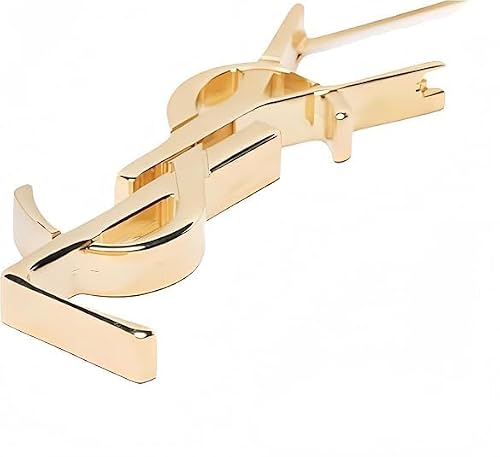 Gold-Tone Geometric Statement Drop Earrings