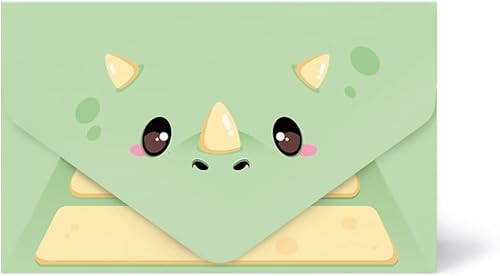 Miniatura 4 de Make It Mine PopBox, la tarjeta de felicitación de cumpleaños de dinosaurio original con confeti explosión para niños con dos cubos de imagen