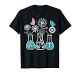 Photo Gallery floral flask butterfly laboratory biology science teacher maglietta Photo Gallery floral flask butterfly laboratory biology science teacher maglietta