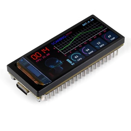 Carte de développement avec écran AMOLED tactile 1.91 pouce fluide et double cœur sans fil