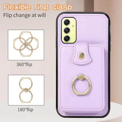 Coque Galaxy A06 Asuwish Violet antichoc avec protection ecran